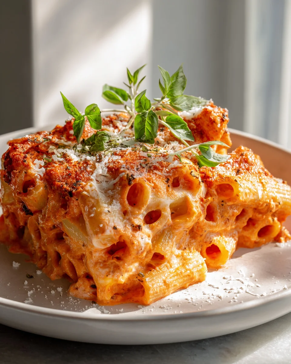 Marry Me Baked Ziti: Rich Creamy Tomato Sauce Delight