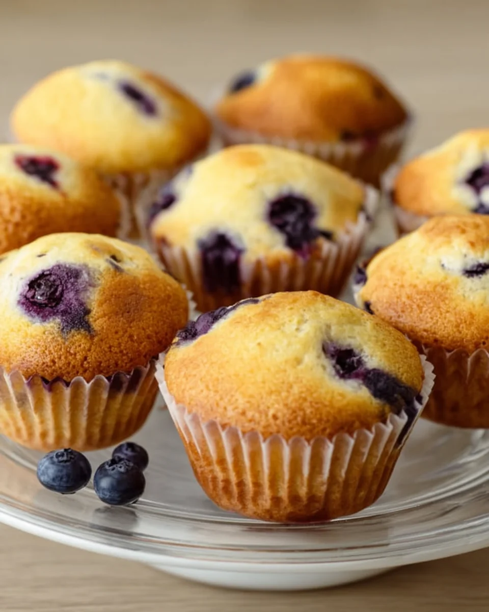 Easy Cake Mix Blueberry Muffins - Quick & Delicious!
