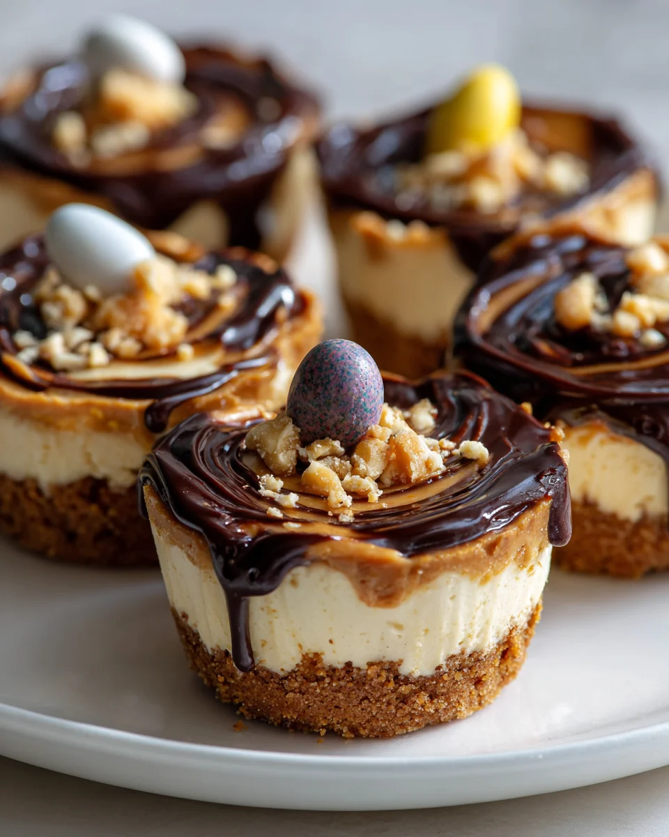 Irresistible Peanut Butter Eggs Cheesecake Cups Recipe