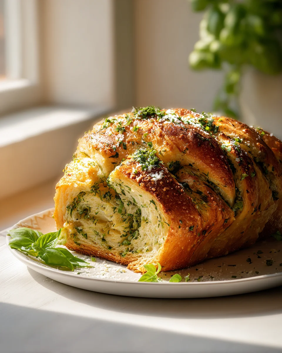 Best Italian Herb Parmesan Swirl Bread Recipe – So Easy!