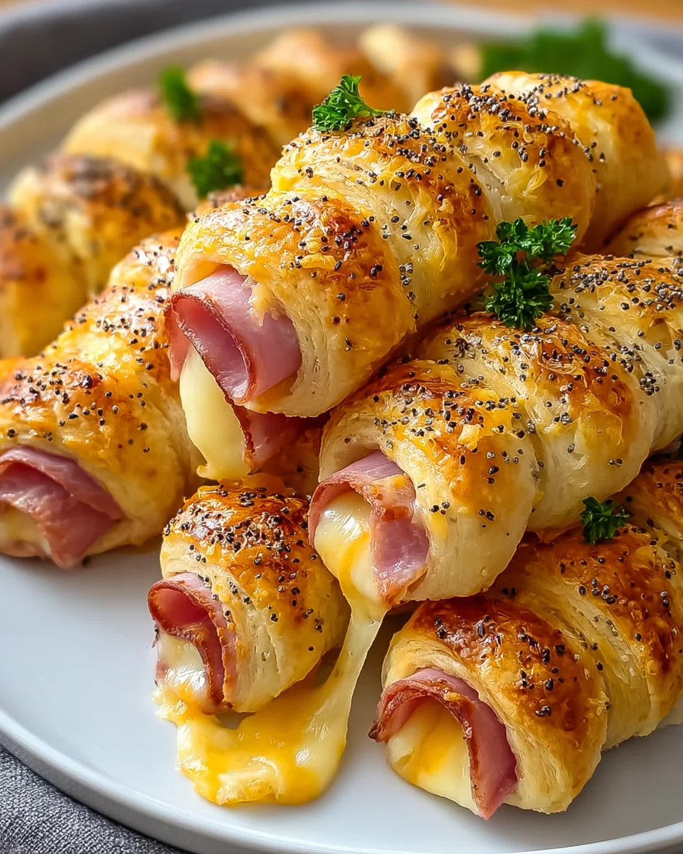 Delicious Beef Ham and Cheese Sticks - Easy Snack Recipe