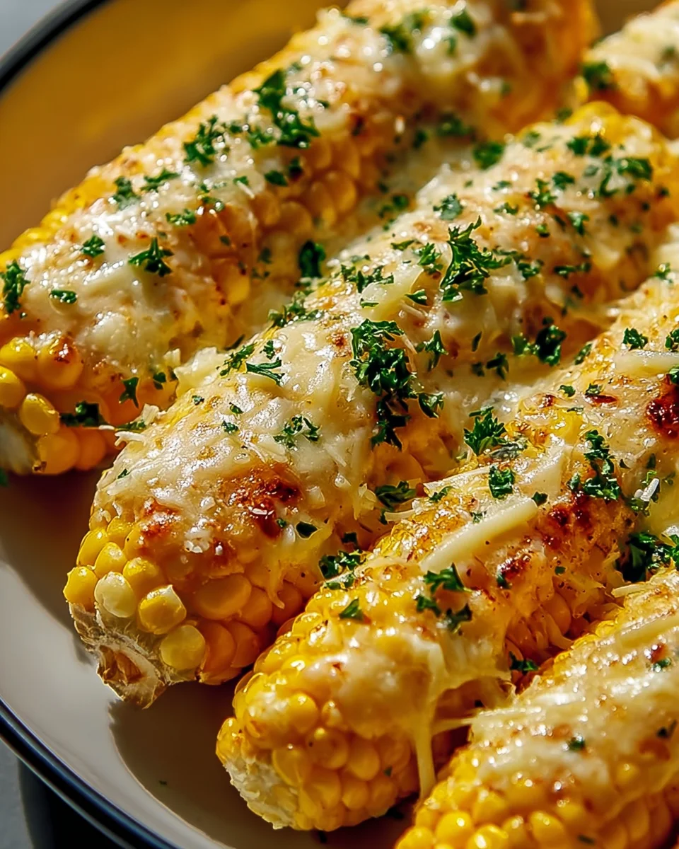 Cheesy Garlic Butter Corn: The Ultimate Delicious Side!