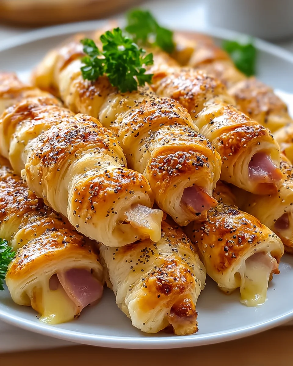 Delicious Beef Ham and Cheese Sticks - Easy Snack Recipe
