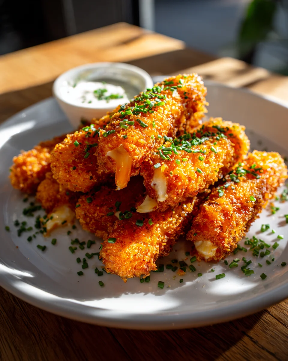 Buffalo Chicken Mozzarella Sticks: The Ultimate Appetizer!