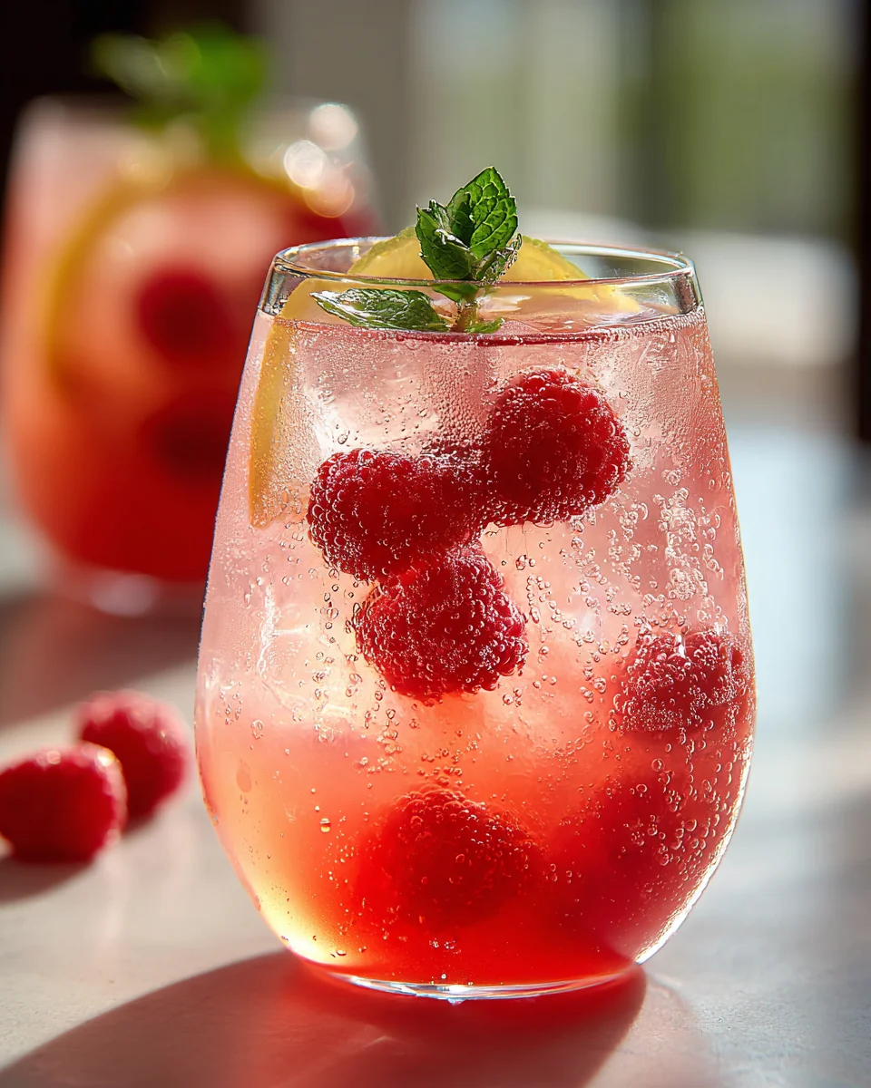 Refreshing Sparkling Raspberry Lemonade Recipe for Summer Bliss