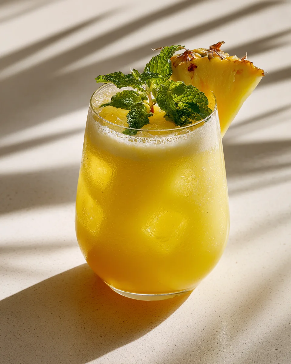 Best Pineapple Coconut Cooler Recipe: Quick & Easy Refreshment