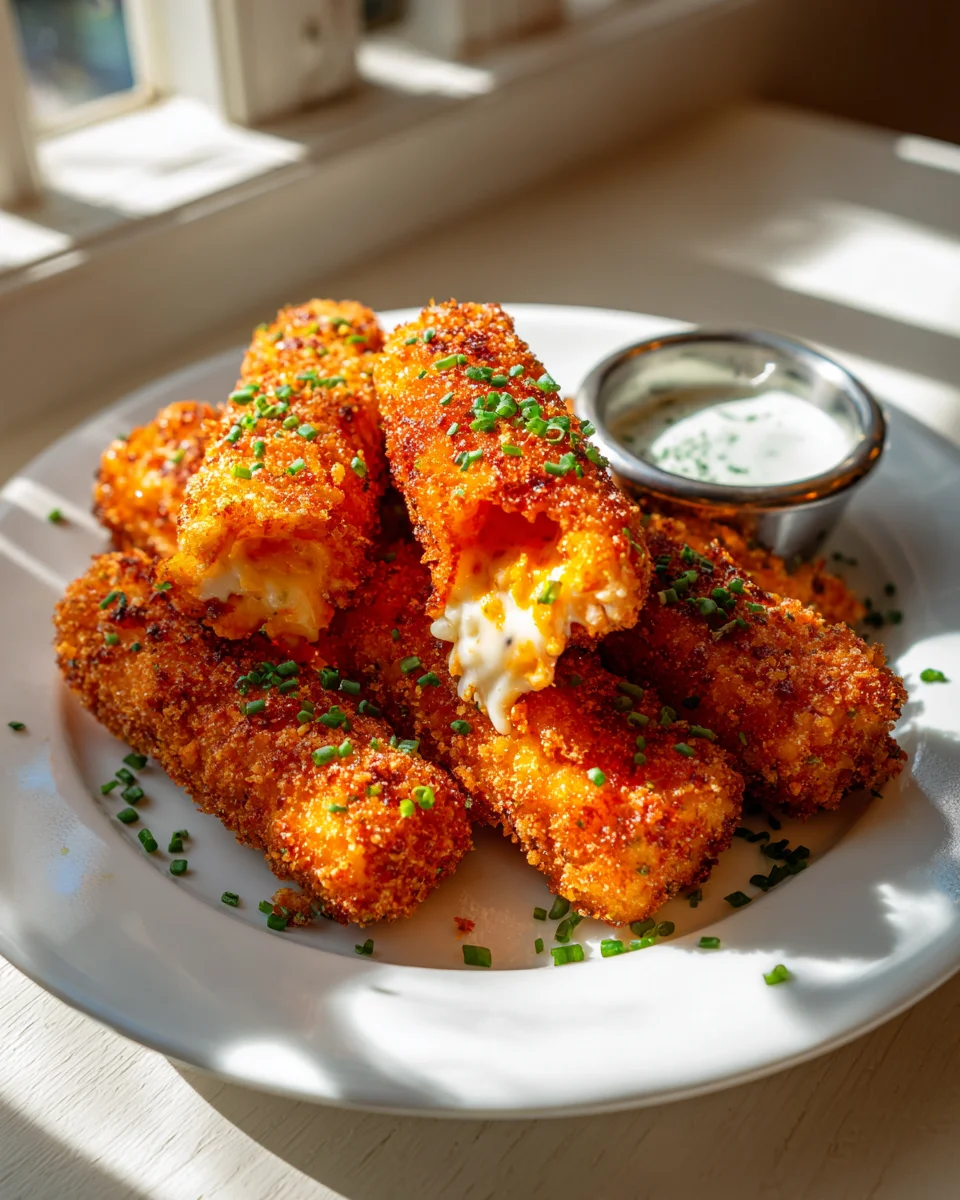 Buffalo Chicken Mozzarella Sticks: The Ultimate Appetizer!