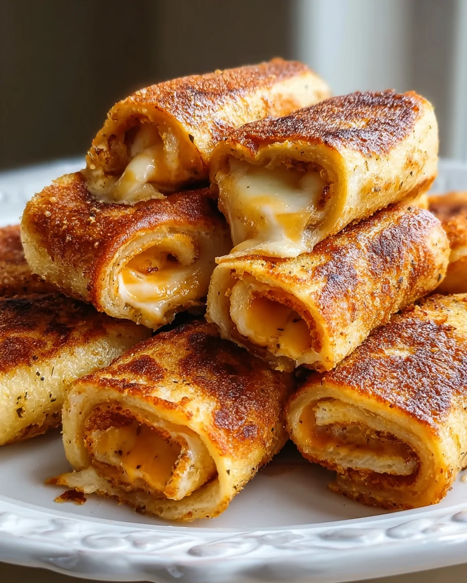 Delicious Grilled Cheese Roll Ups Recipe for Quick Snacks