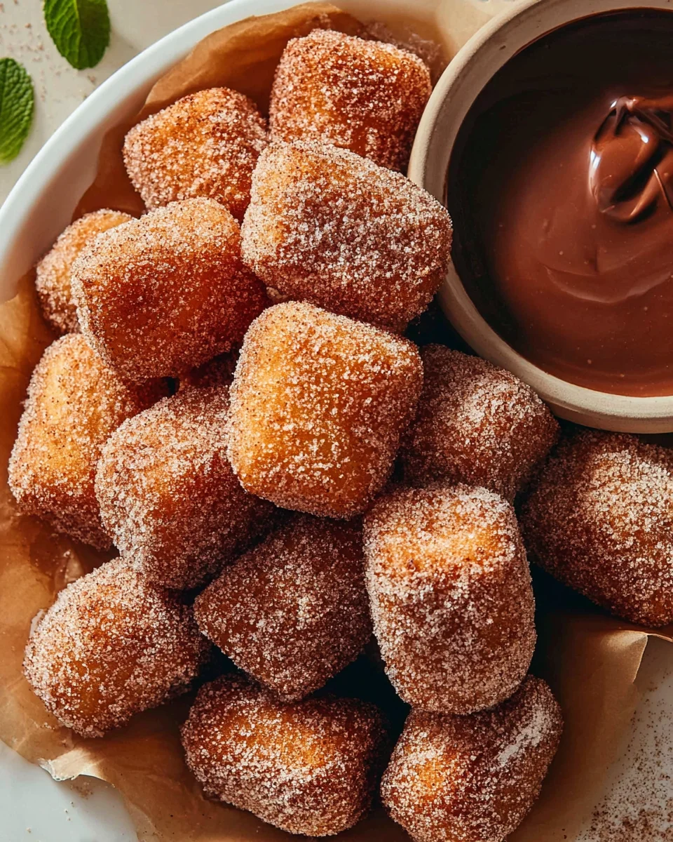 Sweet Air Fryer Churro Bites Recipe - Easy & Delicious Treats!