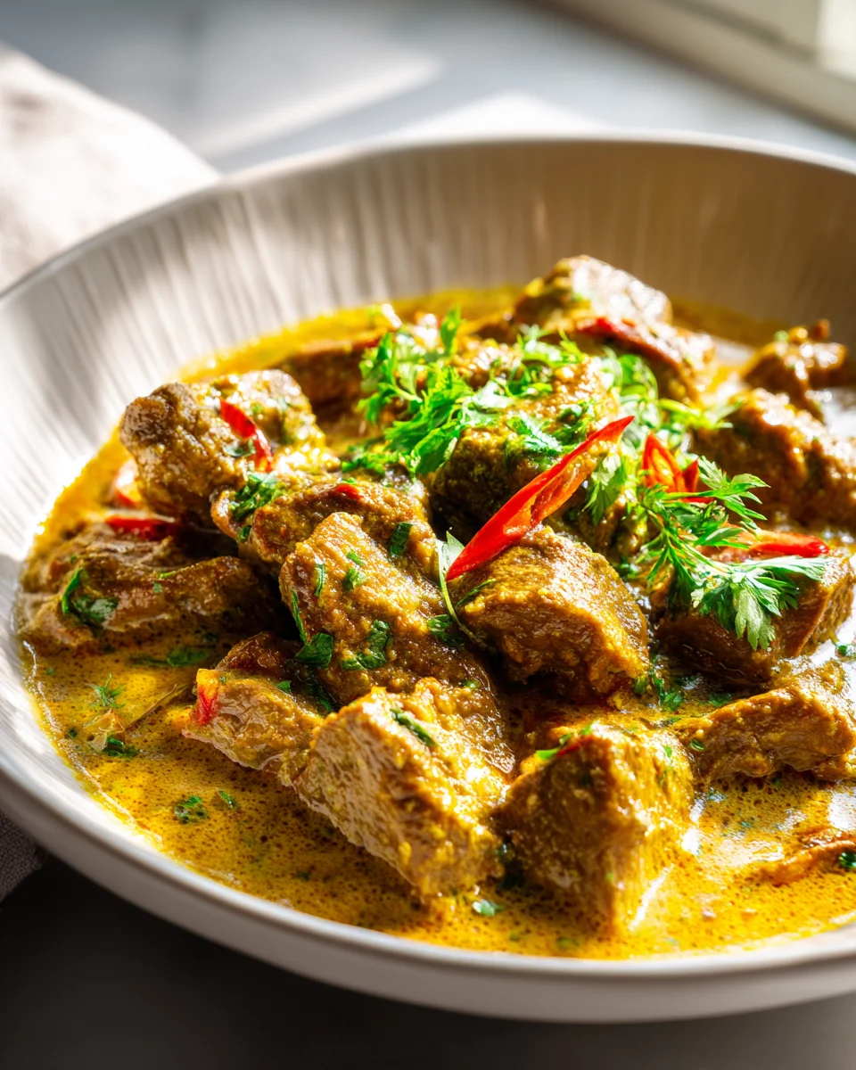 Delicious Slow Cooker Indian Beef Curry: Dinner Made Simple