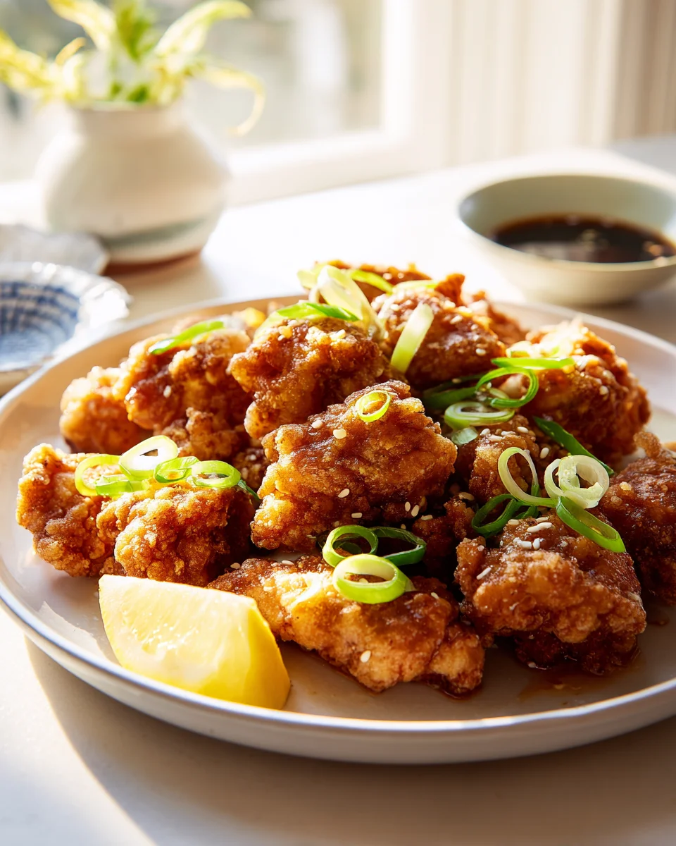 Crispy & Spicy Japanese Karaage: Fried Chicken Perfection