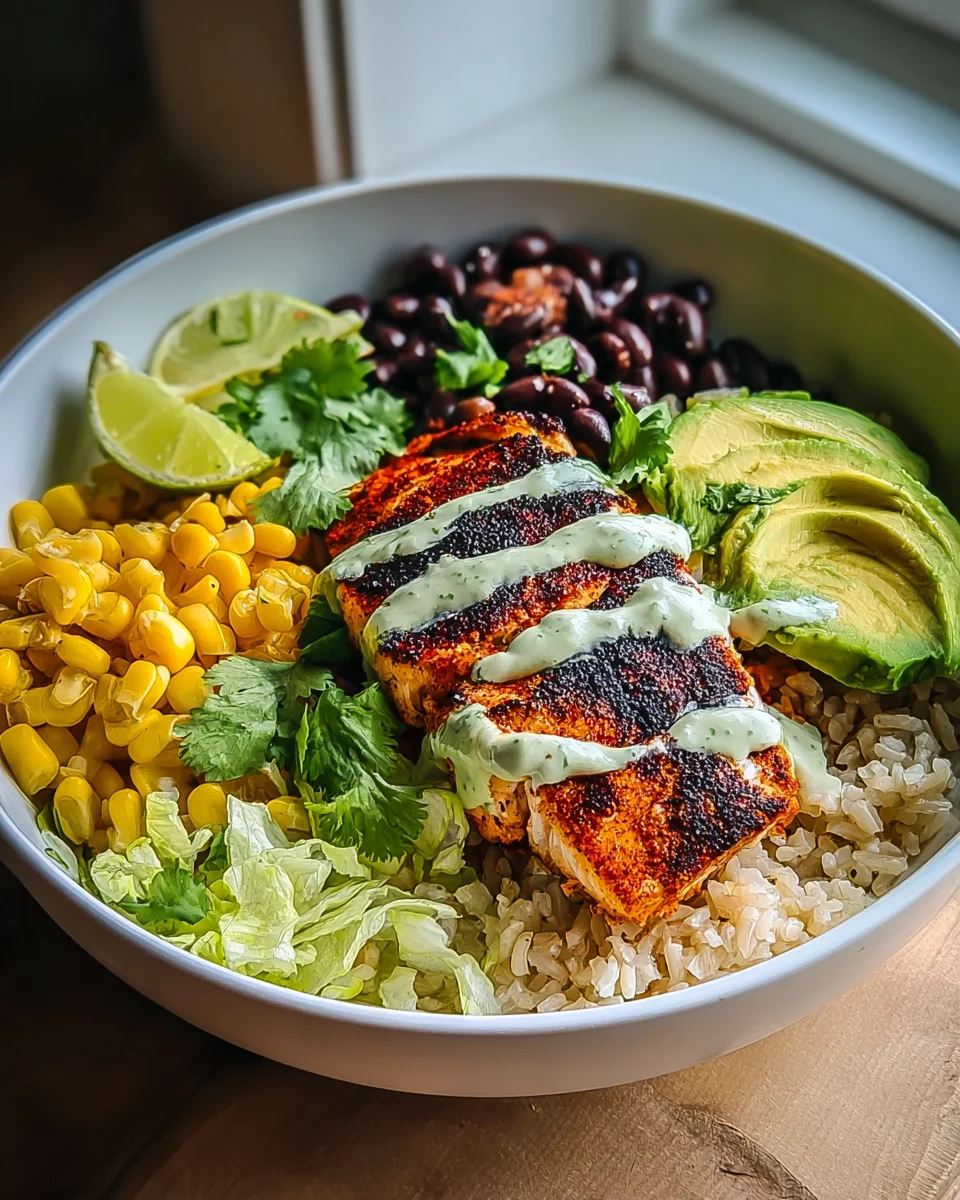 Blackened Fish Taco Bowls