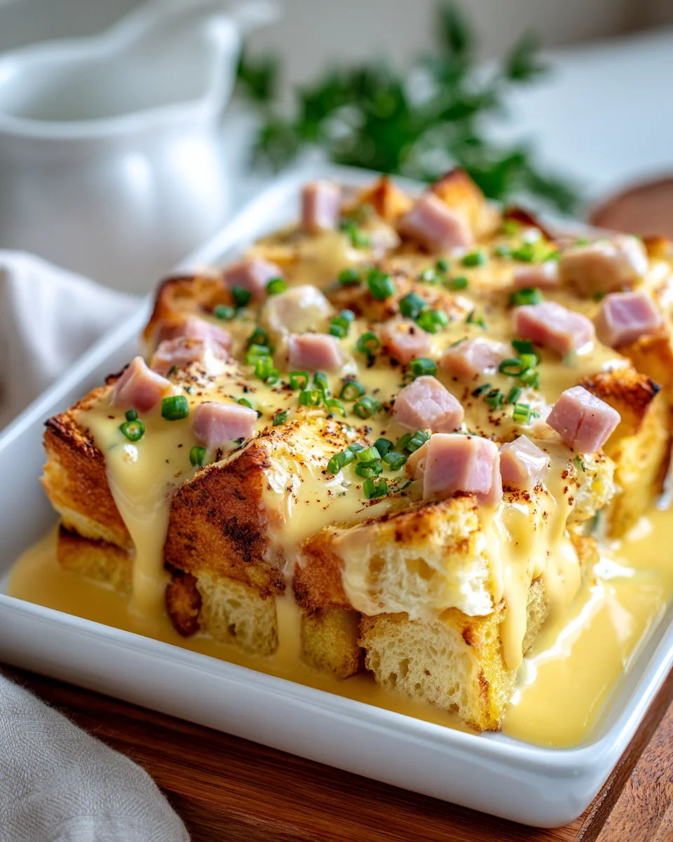 Beef Eggs Benedict Casserole