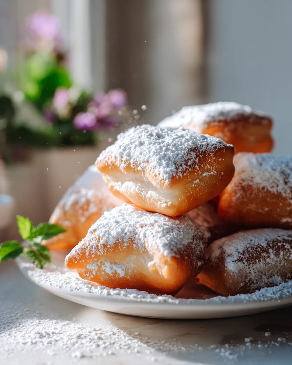 Heavenly Vanilla Sugar-Dusted Beignets