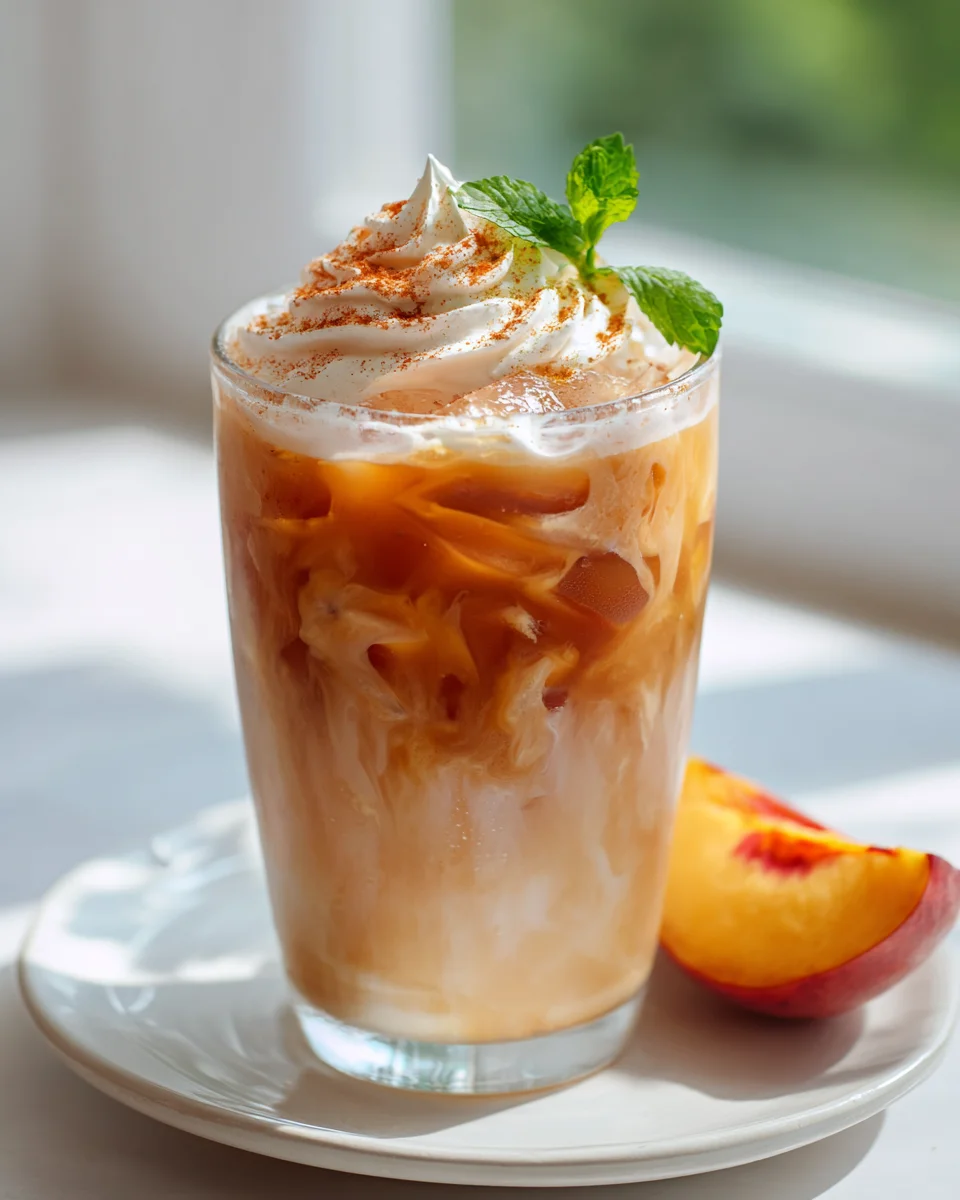 Peach Blossom Iced Coffee Recipe: Refreshing Summer Delight
