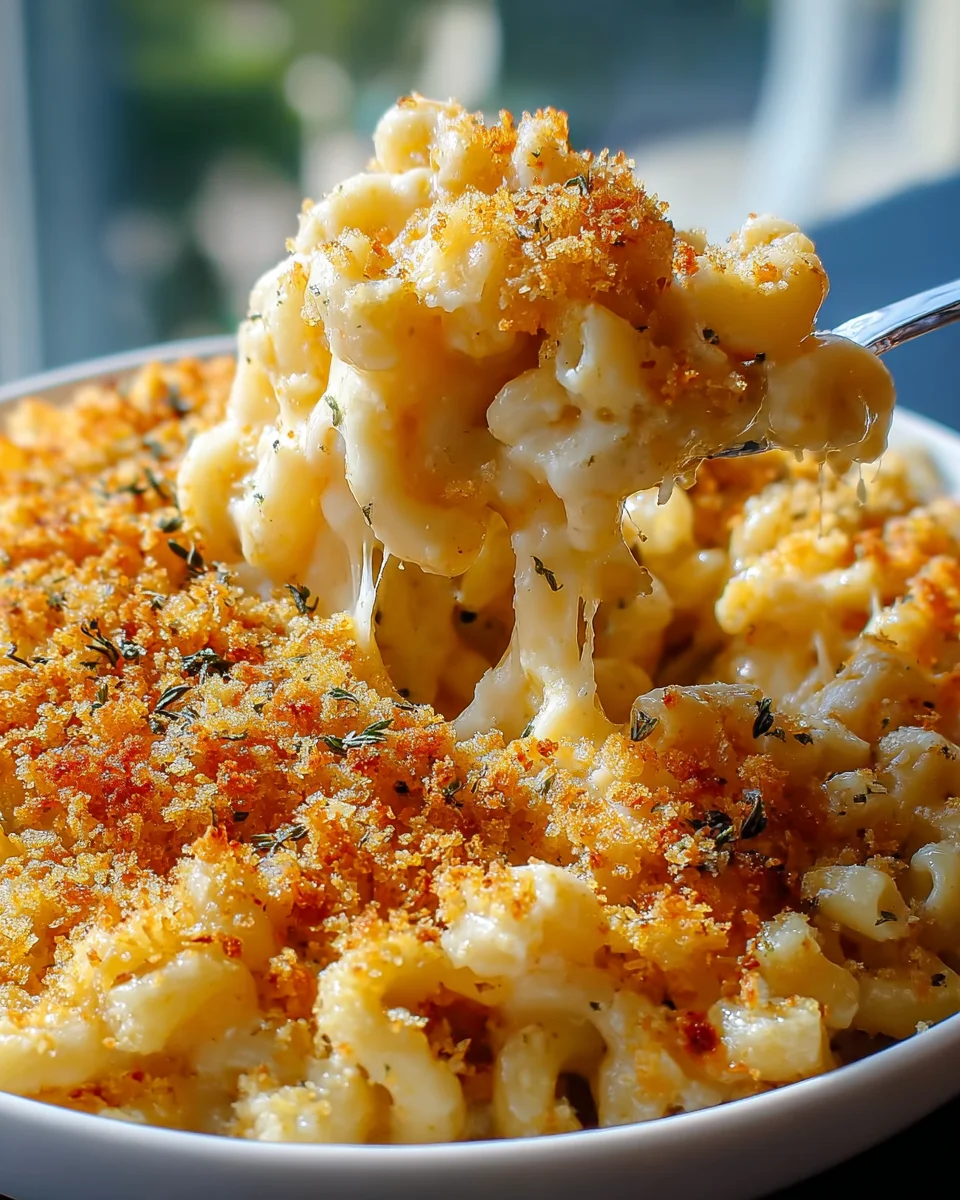 Crispy Topped Baked Mac Cheese Recipe for Ultimate Comfort Food