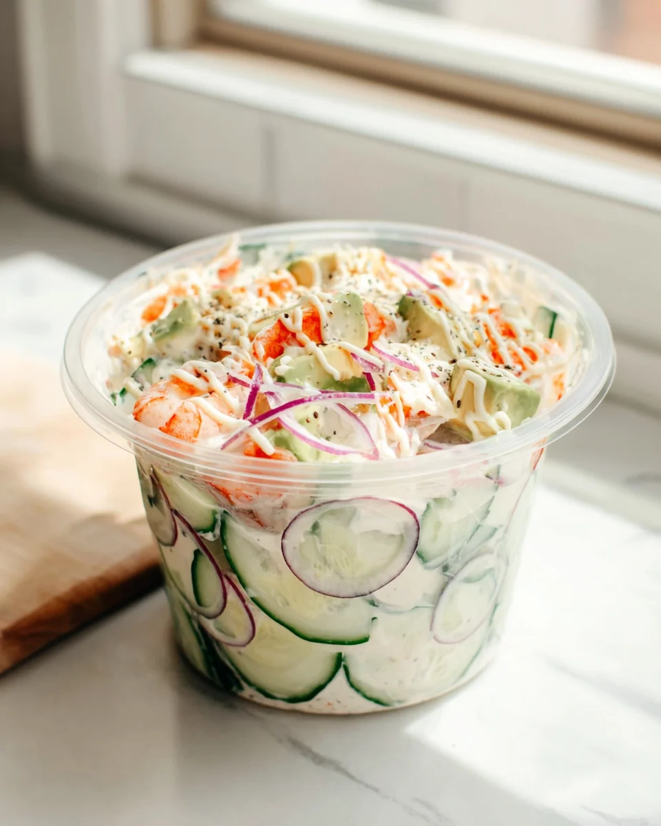 Sushi Cucumber Salad
