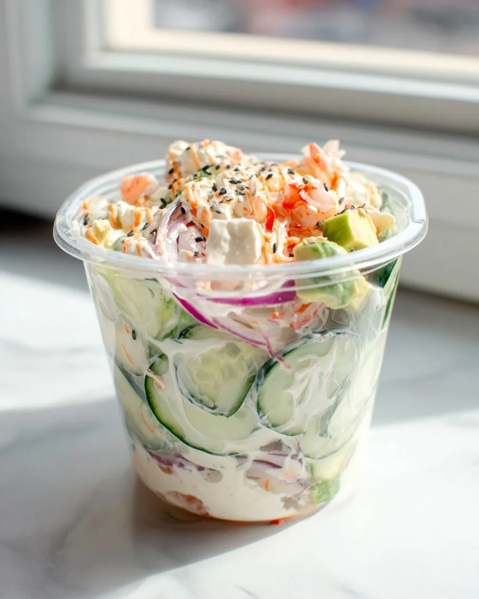 Sushi Cucumber Salad