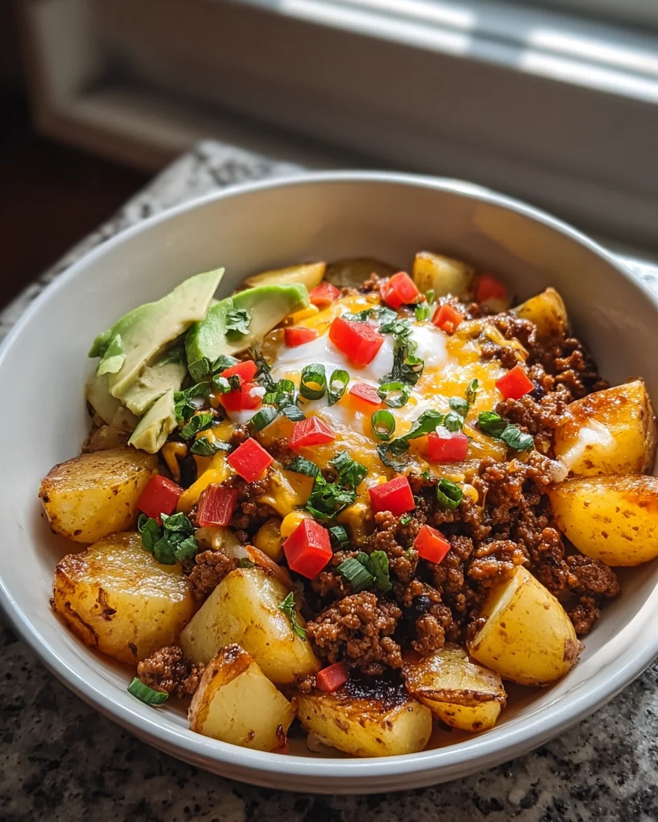 Savory Southwest Loaded Potato Bowls
