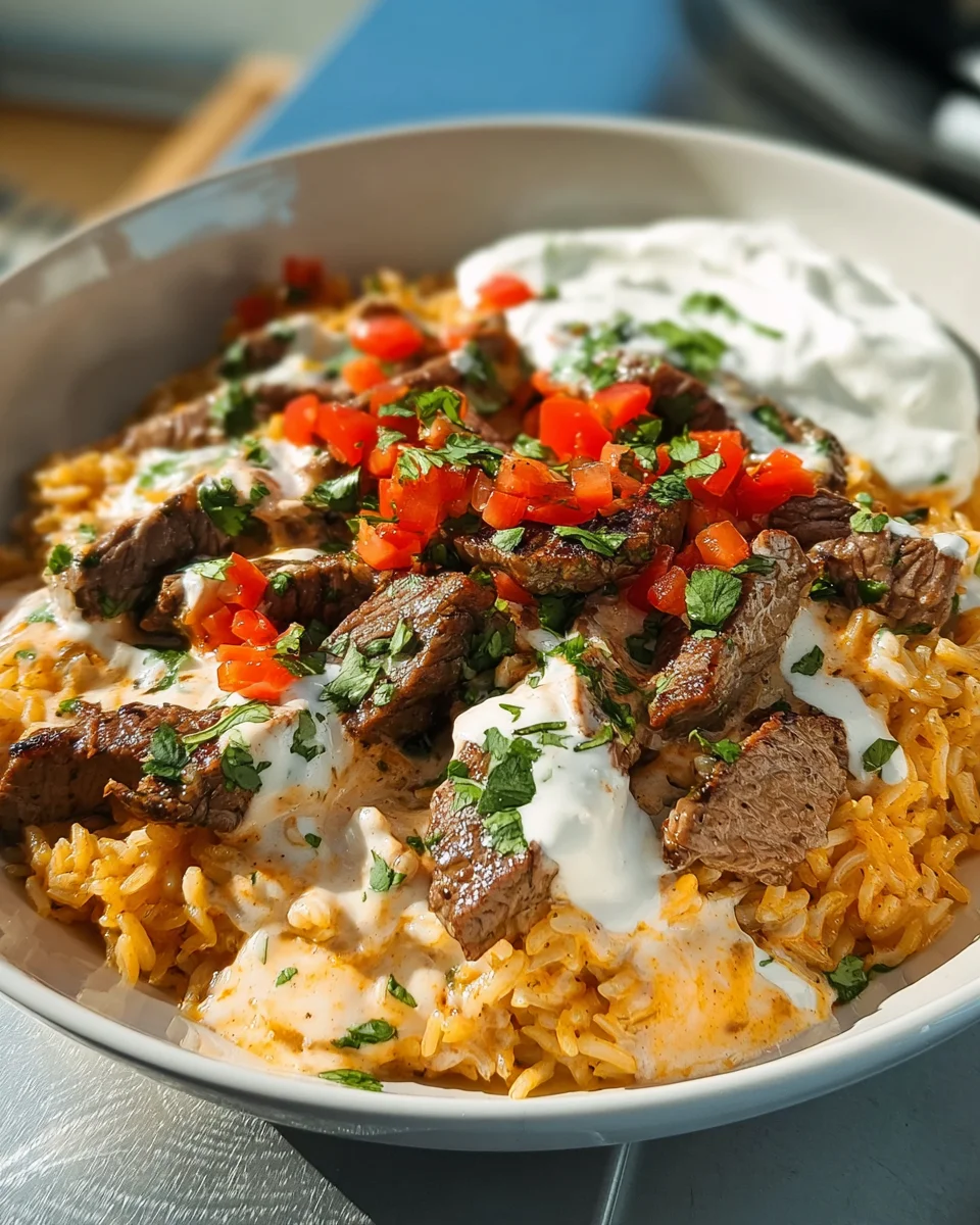 Flavorful Steak Queso Rice Recipe for a Delicious Meal