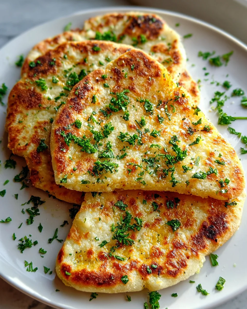 Irresistible Keto Garlic Flatbread Delight