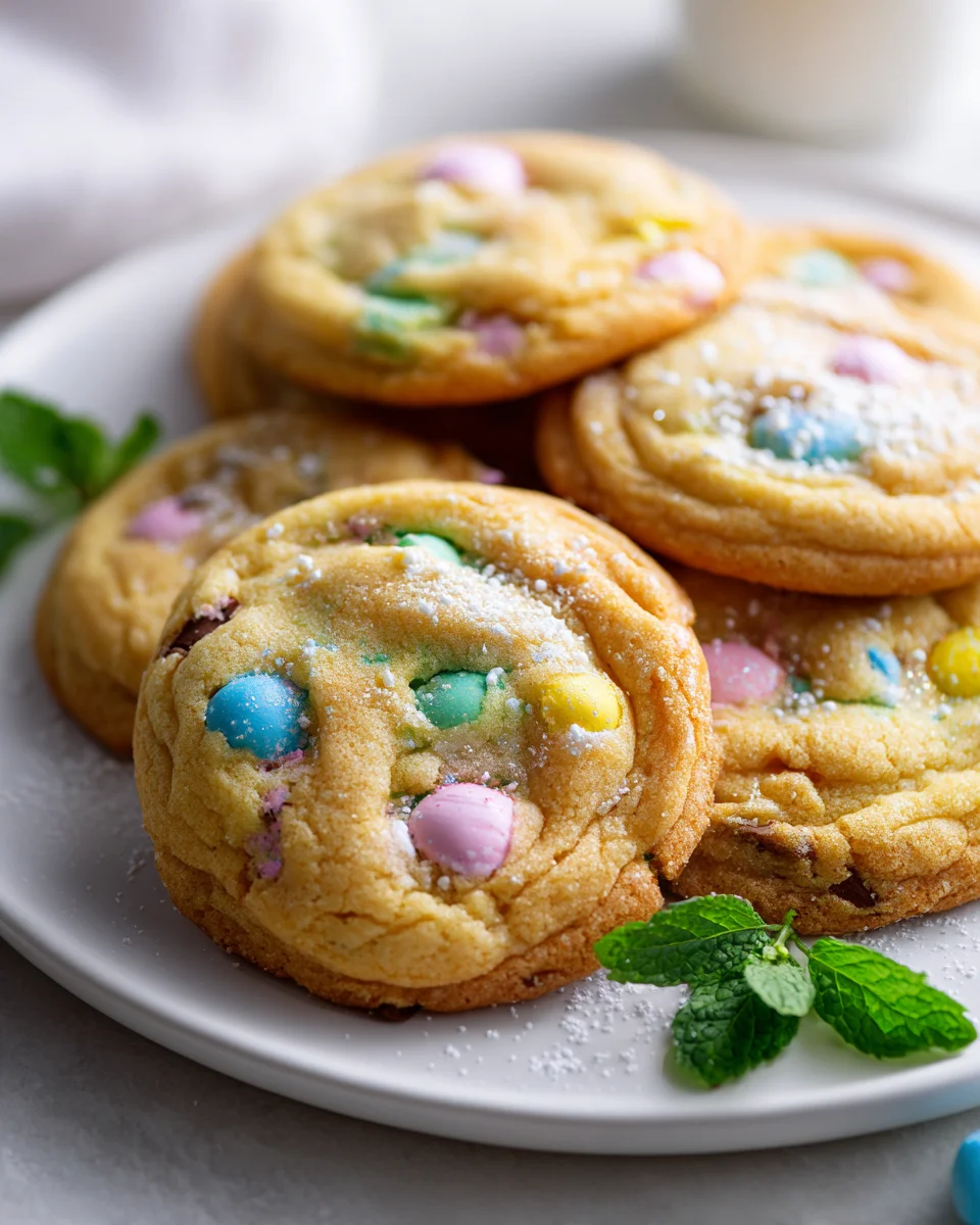 Delicious Pastel Easter Chocolate Chip Cookies Recipe to Try