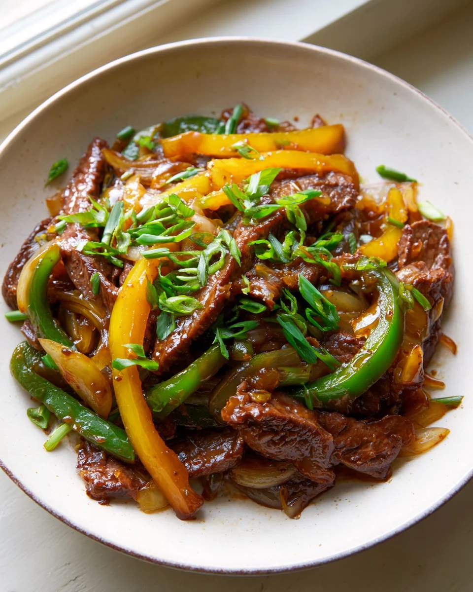 Honey Soy Pepper Steak with Onions: A Flavorful Beef Delight