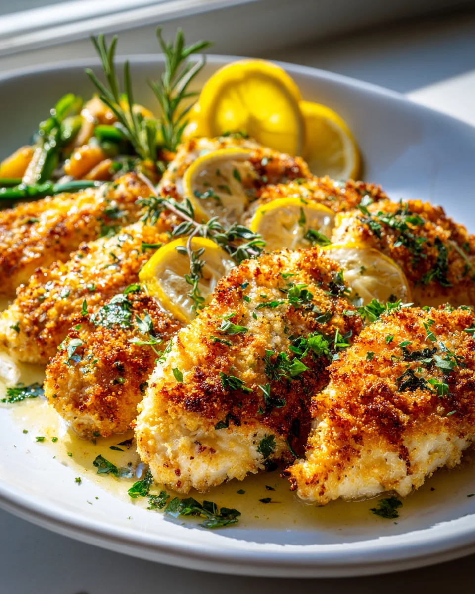 Zesty Herb-Infused Lemon Chicken Delight