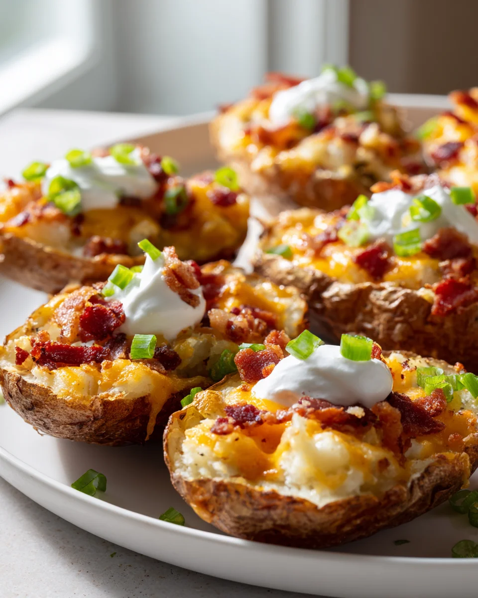 Delicious Loaded Potato Skins Recipe for Ultimate Flavor!