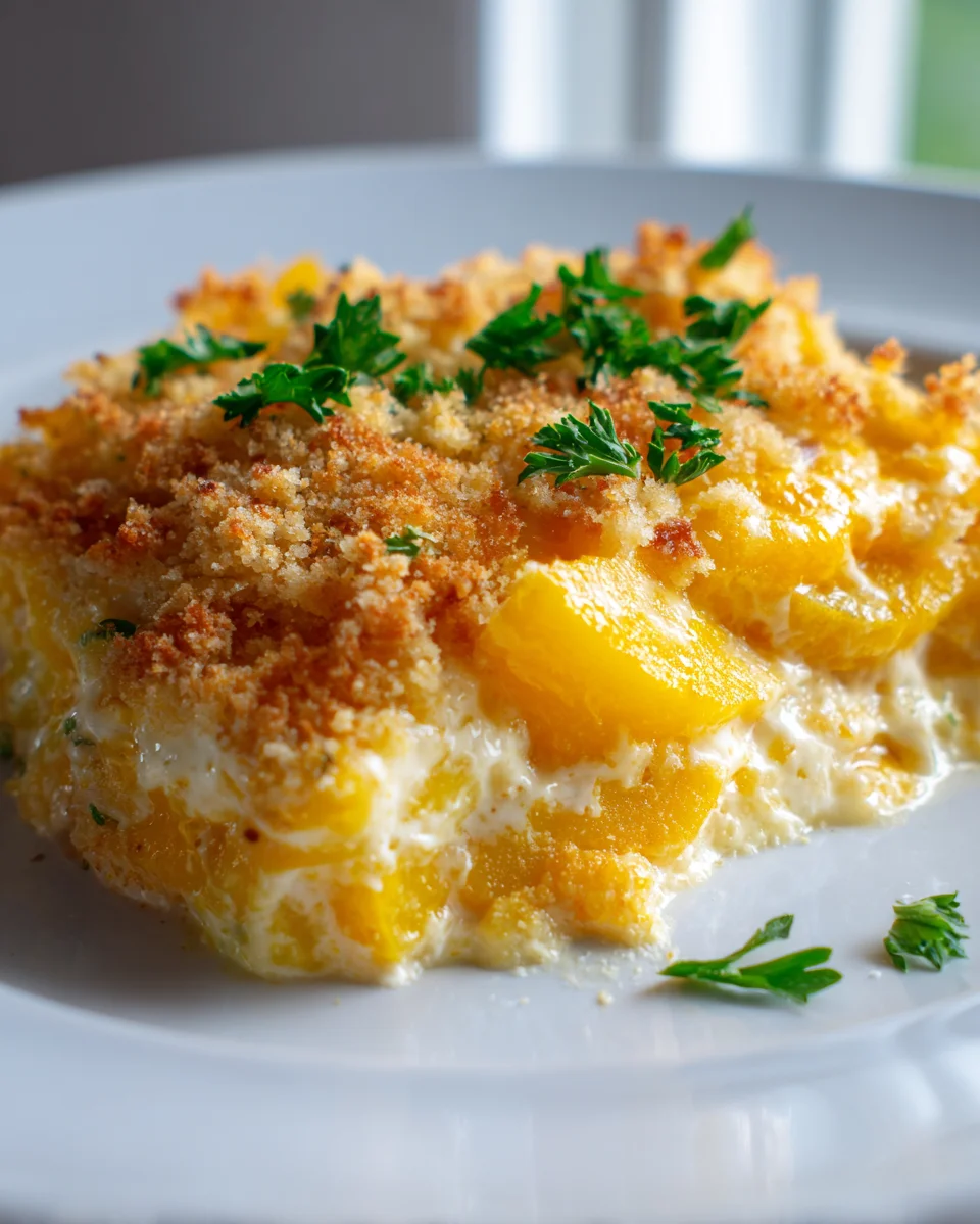 Creamy Cheesy Yellow Squash Delight